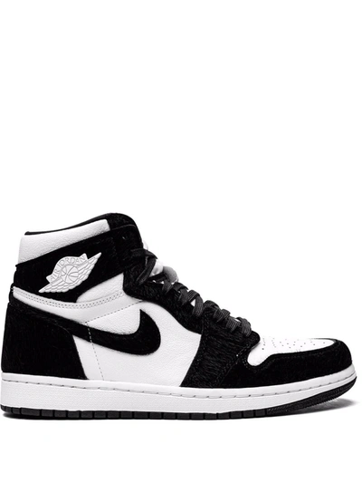 Shop Jordan Air  1 High Og Sneakers In White
