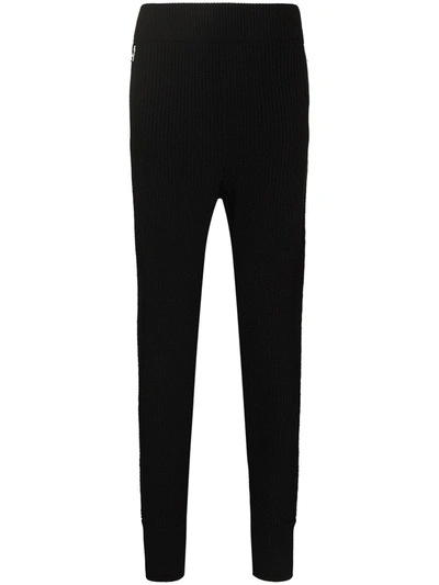 Shop Moncler Genius X 1017 Alyx 9sm Knitted Track Pants In Black