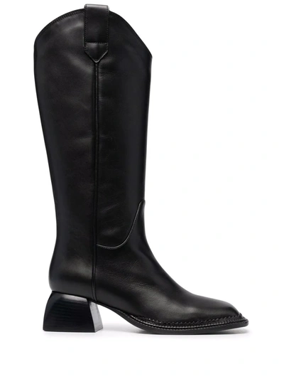 Shop Nodaleto Bulla Jane Leather Boots In Black