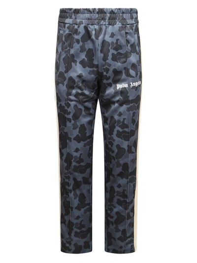 Shop Palm Angels Camouflage Print Track Pants In Black
