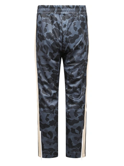Shop Palm Angels Camouflage Print Track Pants In Black