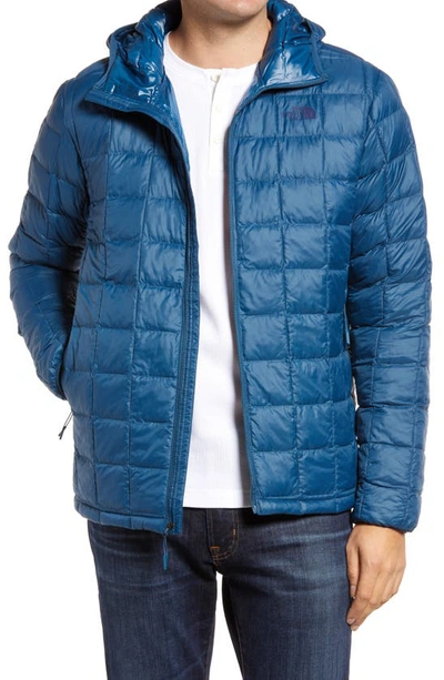 Shop The North Face Thermoball(tm) Eco Hooded Jacket In Monterey Blue