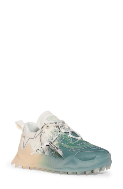 Shop Off-white Odsy-1000 Sneaker In Cream/ Green