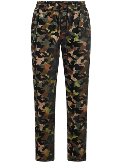 Shop Just Don Trousers Green