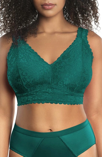 Parfait Adriana Wire Free Lace Bralette P5482 - Emerald – The