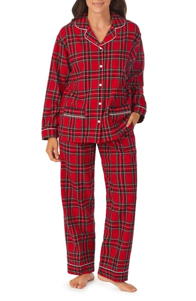 Shop Lanz Of Salzburg Pajamas In Red Plaid