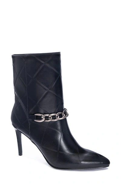 Shop Chinese Laundry Elisha Chain Stiletto Bootie In Black