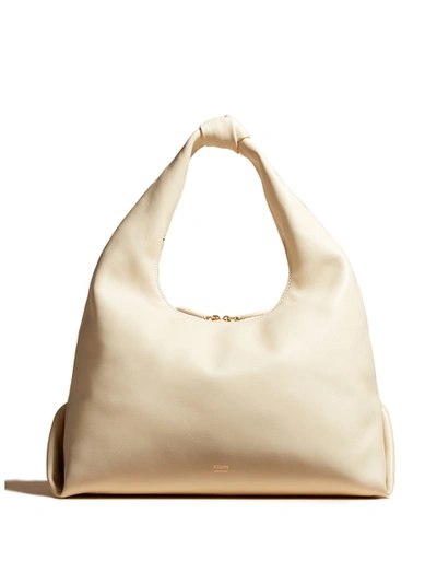 Shop Khaite Large Beatrice Leather Hobo Bag