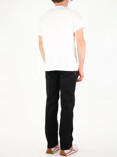 Loewe White Cotton Anagram T-shirt | ModeSens