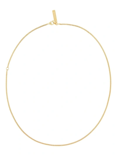 Shop Burberry Gold-plated Chain Necklace