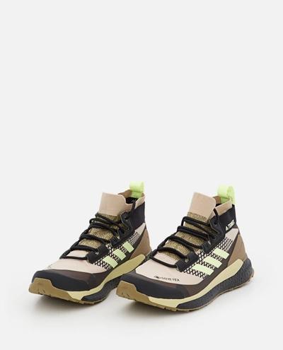 Shop Adidas Originals Terrex Free Hiker Gt Prime Knit Sneakers In Green