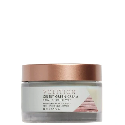 Shop Volition Beauty Celery Green Cream With Hyaluronic Acid And Peptides 1.7 oz