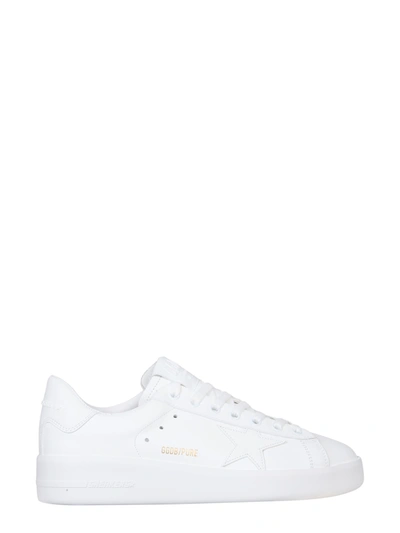 Shop Golden Goose Purestar Sneakers In White