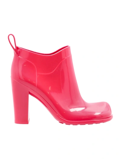 Bottega Veneta Shine 90mm Ankle Boots In Lollipop