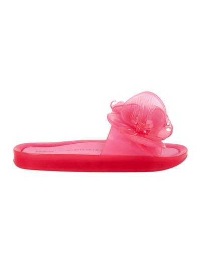 Shop Y/project Melissa Floral Slide In Hot Pink
