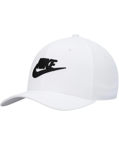 Shop Nike Men's White Classic99 Futura Swoosh Performance Flex Hat