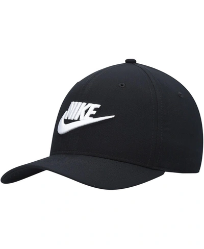 Shop Nike Men's Black Classic99 Futura Swoosh Performance Flex Hat