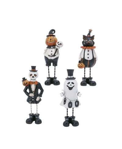 Shop Gerson International 6" Halloween Figurine Set, 4 Pieces In Multicolor