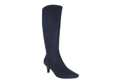 Shop Impo Women's Namora Knee High Dress Boots In Midnight Blue