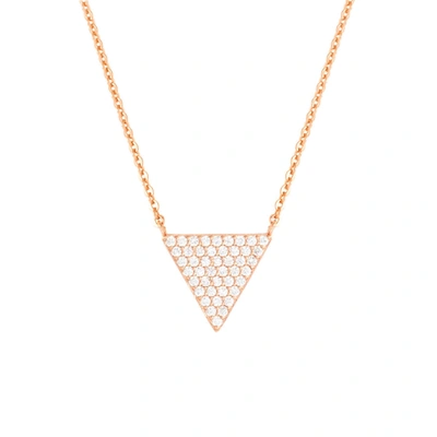 Shop Bertha Sophia Collection Women's 18k Rg Plated Fashion Necklace In Rose Gold-tone
