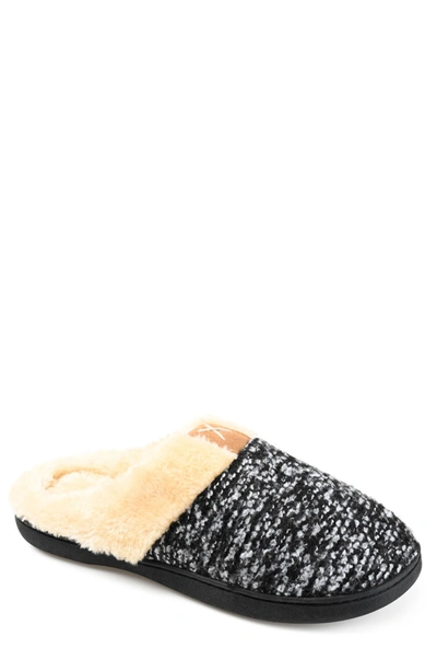 Shop Vance Co. Vance Co . Gifford Faux Shearling Lined Mule Slipper In Grey