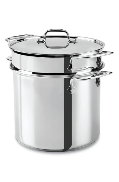 Shop All-clad 8-quart 4-piece Stainless Steel Multi Cooker