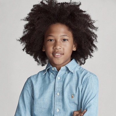 baby chambray shirt