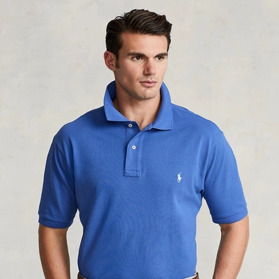 Shop Polo Ralph Lauren The Iconic Mesh Polo Shirt In Liberty