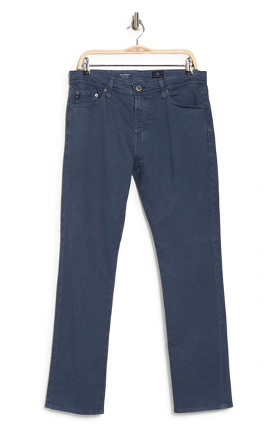 Shop Ag Everett Slim Straight Jeans In Sodalite Blue