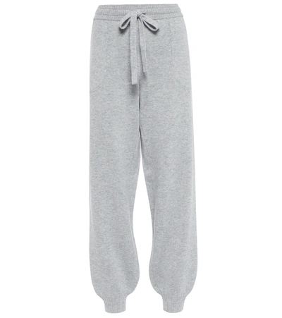Eres Noa Drawstring-waist Knitted Joggers In Grey Flannel | ModeSens