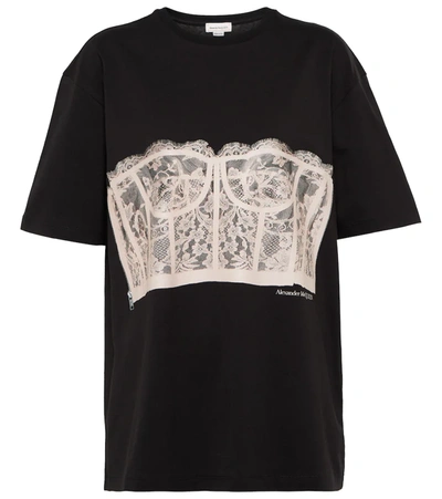 Alexander Lace-overlay Cotton Jersey In | ModeSens