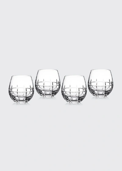Shop Marquis By Waterford Marquis Harper Stemless Crystal Wine Glasses, Set Of 4