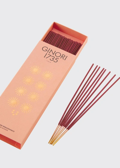 Shop Ginori Lcdc Orange Renaissance Incense Refill - 80 Sticks