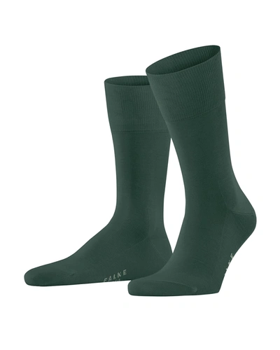 Shop Falke Men's Tiago Knit Mid-calf Socks In Hunter Green