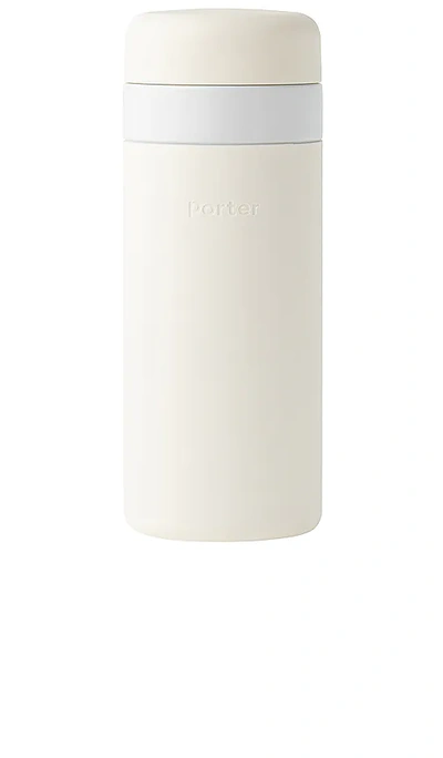 Shop W&p Insulated Ceramic Bottle 16 oz In 奶油色