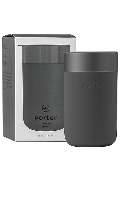 Shop W&p Porter Mug 16 oz In Charcoal