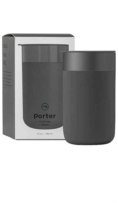 W&p Porter Mug 16 oz In Charcoal