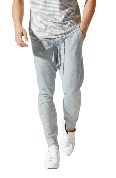 Shop Good Man Brand Flex Pro Studio Jersey Joggers In Athletic Grey Heather