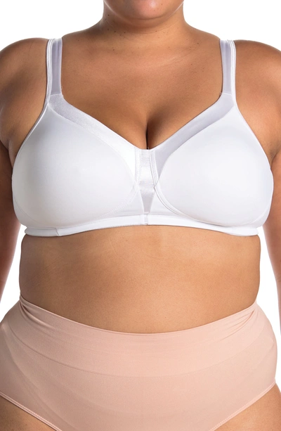 Shop Playtex 18 Hour 4803 Silky Soft Smoothing Wirefree Bra In White