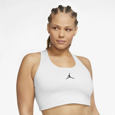 Jordan Jumpman Women's Medium-support Sports Bra In White