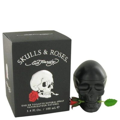 Shop Christian Audigier Skulls & Roses By  Eau De Toilette Spray 3.4 oz For Men