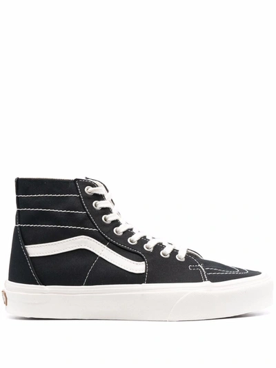 Shop Vans Sk8-hi Tapered Sneakers In Black