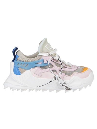 Shop Off-white Odsy Sneakers In Beige Pink