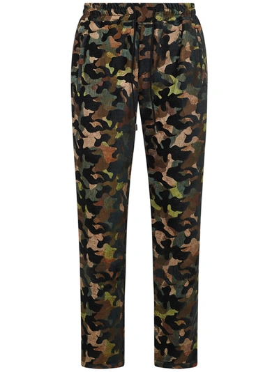 Shop Just Don Trousers In Military Green