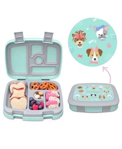 Shop Bentgo Kids Prints Leak-proof Lunch Box In Gray And Aqua