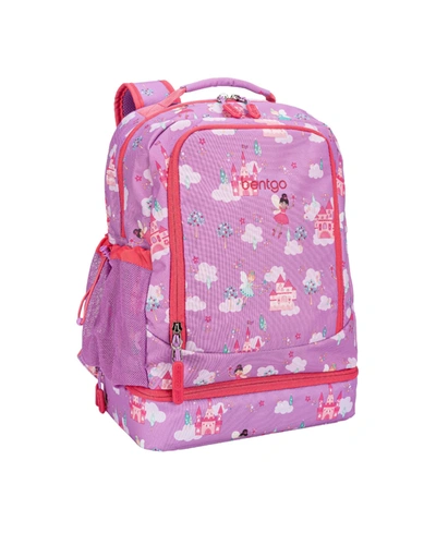 Shop Bentgo Kids Prints 2-in-1 Backpack And Insulated Lunch Bag In Pink