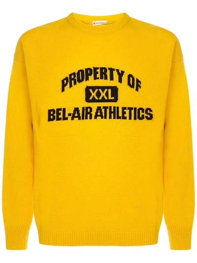 Shop Bel-air Athletics Sweater In Yellow
