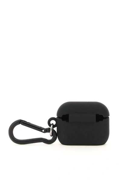 Shop Dolce & Gabbana Silicone Airpods Pro Case In Black