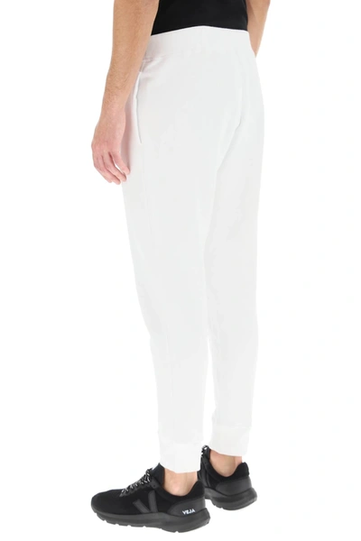 Shop Dsquared2 Icon Sweatpants In White,black