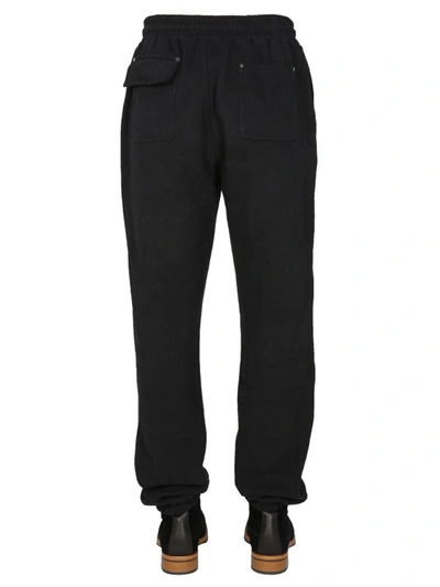 Shop Mouty "biggie" Jogging Trousers In Black